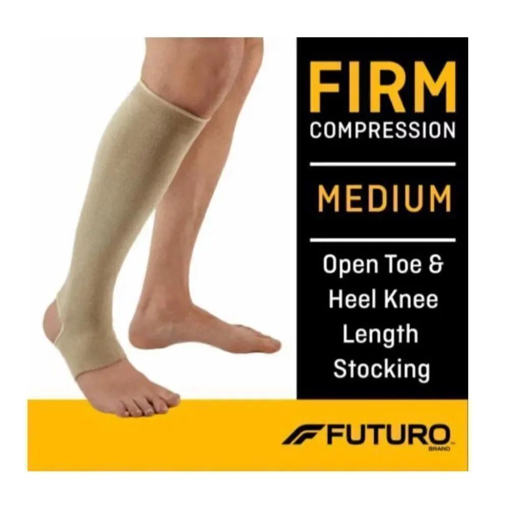 3M Futuro Compression Sock Beige Unisex Size M